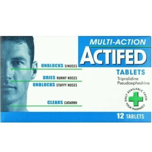 ACTIFED MULTIACTION TABS